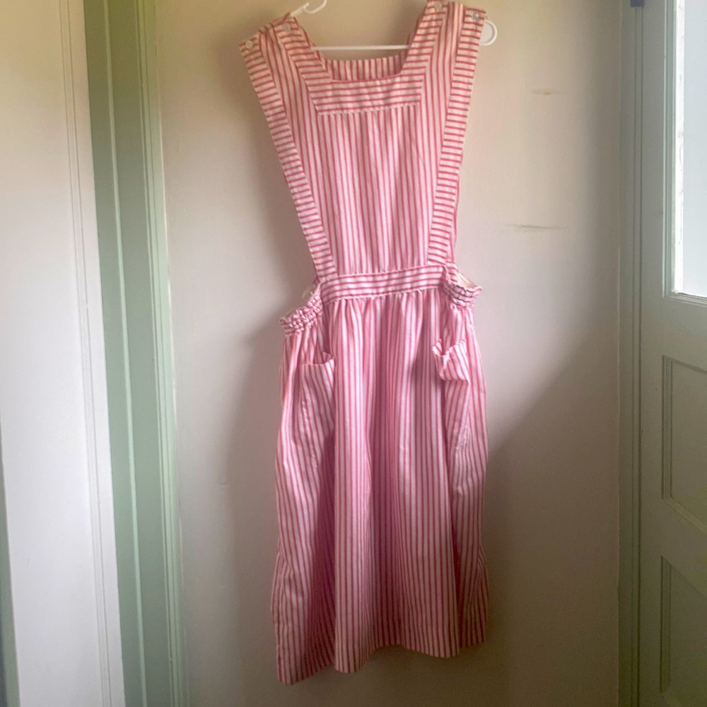 Vintage candy striper hospital pinafore